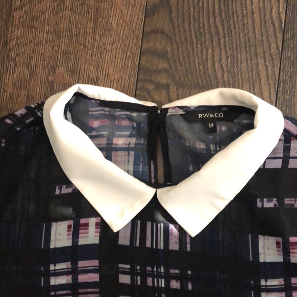 RW&CO sheer blouse - Picture 3 of 3